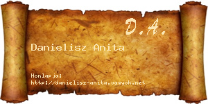 Danielisz Anita névjegykártya